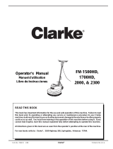 Clarke 2000 Manuel utilisateur