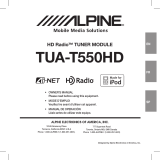 Alpine TUA-T550HD Manuel utilisateur