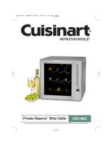 Cuisinart CWC 900 - Private Reserve Wine Cellar Mode d'emploi