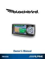 Alpine Blackbird PMD-B10 Manuel utilisateur