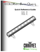 Chauvet COLORado Batten Quad-9 IP Guide de référence
