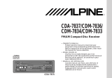 Alpine CDM-7834 Le manuel du propriétaire