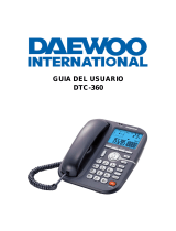 Daewoo DTC-360 Manuel utilisateur