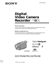 Sony DV158 Le manuel du propriétaire