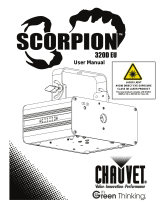 Chauvet Scorpion 320D EU Manuel utilisateur