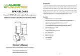 Audio Unlimited SPK-VELO-003 Le manuel du propriétaire