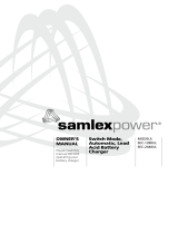 Samlexpower SEC-1280UL Le manuel du propriétaire