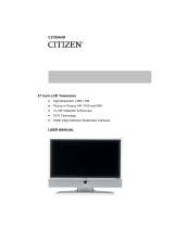 Citizen C27604HD Manuel utilisateur