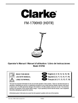 Clarke HDTR Manuel utilisateur
