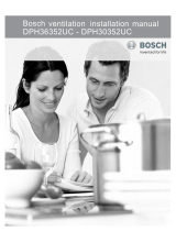 Bosch DPH30352UC Guide d'installation
