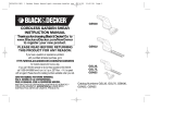 BLACK+DECKER GSN35 Manuel utilisateur
