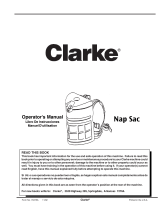 Clarke NapSac Manuel utilisateur