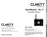 Clarity AL11 Manuel utilisateur