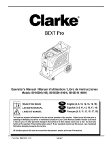 Clarke Bext-100H Manuel utilisateur