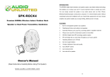 Audio Unlimited SPK-ROCK3 Le manuel du propriétaire
