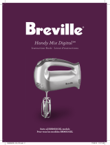 Breville HANDY MIX DIGITAL BHM500XL Manuel utilisateur