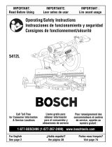 Bosch 5412L Le manuel du propriétaire