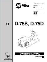 Miller D-75D CE Le manuel du propriétaire