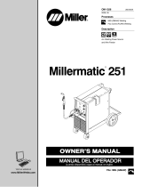 Miller MILLERMATIC 251 AND M-25 GUN Le manuel du propriétaire