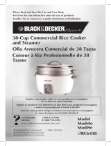 Black and Decker Appliances RC6438 Mode d'emploi