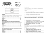 Audiovox MCD10 Le manuel du propriétaire