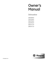 GE ZBD0710 Le manuel du propriétaire