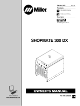 Miller SHOPMATE 300DX Le manuel du propriétaire