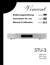 VINCENT STU-3 Le manuel du propriétaire