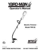 MTD YM132 Manuel utilisateur