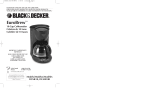 Black and Decker Appliances DCME10B Manuel utilisateur