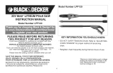 Black & Decker LPP120 TYPE 1 Le manuel du propriétaire