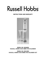 Russell Hobbs RHSC050 Manuel utilisateur