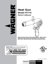 WAGNER HT775 Heat Gun Manuel utilisateur