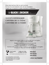 Black & Decker DCM2900W Manuel utilisateur