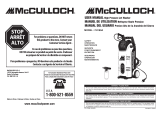 McCulloch FH160G Manuel utilisateur