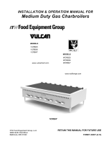 Vulcan-Hart VCRB47 Manuel utilisateur