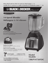 Black and Decker Appliances BLP14750TDC Manuel utilisateur