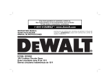 DeWalt DCS392 Manuel utilisateur
