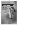 Black and Decker Appliances SmartBoil JKC550 Series Manuel utilisateur