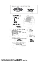 Essick E35 000 E35 Care and Use Manual