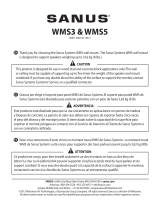 Sanus Systems WMS3 Guide d'installation