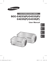 Samsung SCC-C4333P Manuel utilisateur