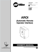 Miller AROI (AUTOMATIC REMOTE OPERATOR INTERFACE) Le manuel du propriétaire