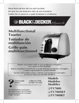 Black and Decker Appliances T1700SKT Manuel utilisateur