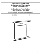 Whirlpool DUL240XTPQA Guide d'installation