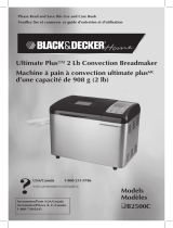 Black & Decker Ultimate Plus B2500C Manuel utilisateur
