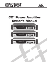 Crest Audio CC 2800 Manuel utilisateur