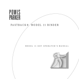Powis Parker FastBack Model 11 Manuel utilisateur
