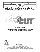 Mi-T-M Cool Cut ET-3410-M Manuel utilisateur