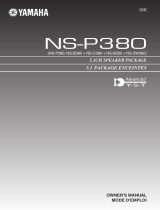 Yamaha NS-P380 Le manuel du propriétaire